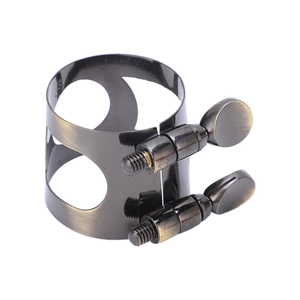 Saxophone Ligature Mouthpiece Fastener Sax Metal Clip Musical Instrument Accessories Alto Antique Bronze