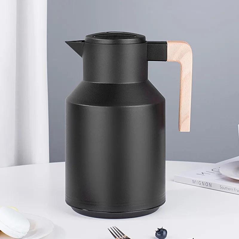 1L Large Capacity Kettle Nordic Thermal Insulation Kettle Household Thermal Insulation Pot Glass Liner Thermos Hot Water Bottle