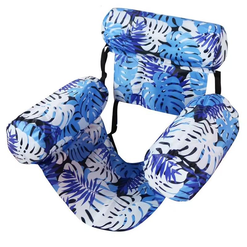 1 Pack Floating Lounge Chairs Inflatable Pool Floats for Adult Heavy Duty Floating Chair Summer Water Beach Lake Fun Party