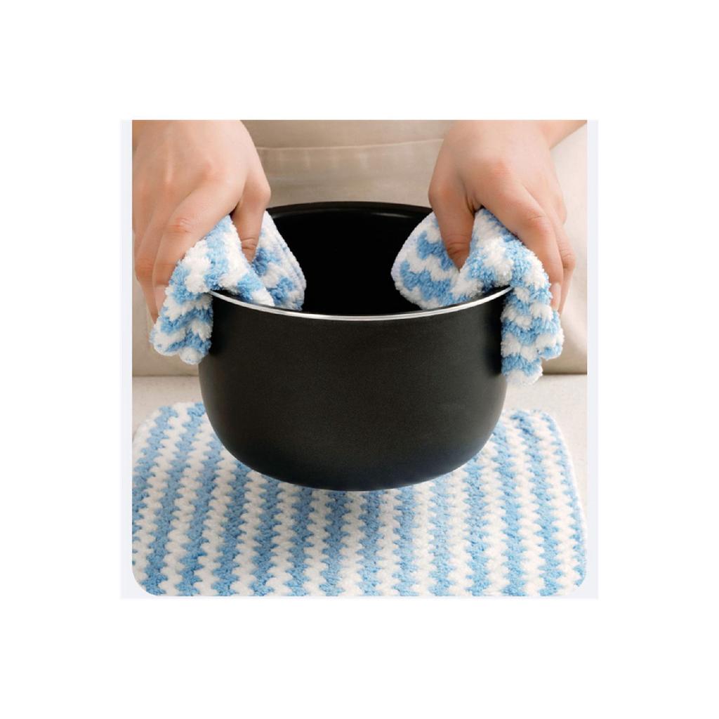 1 шт. Салфетка из микрофибры, размер 28x30, впитывающая влагу, мягкая, текстурированная, устойчивая к пятнам и запахам, многофункциональная салфетка для уборки