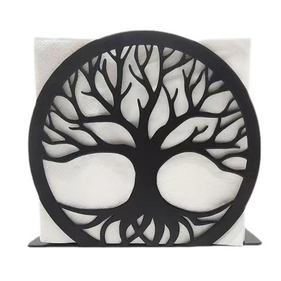 Paper Towel Holder Stainless Steel Vertical Napkin Holder Space-Saving Paper Towel Holder for Kitchen