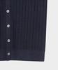 Хлопковый кардиган-поло с косами Brooks Brothers (военно-морской флот) (Bbwcmmf302)