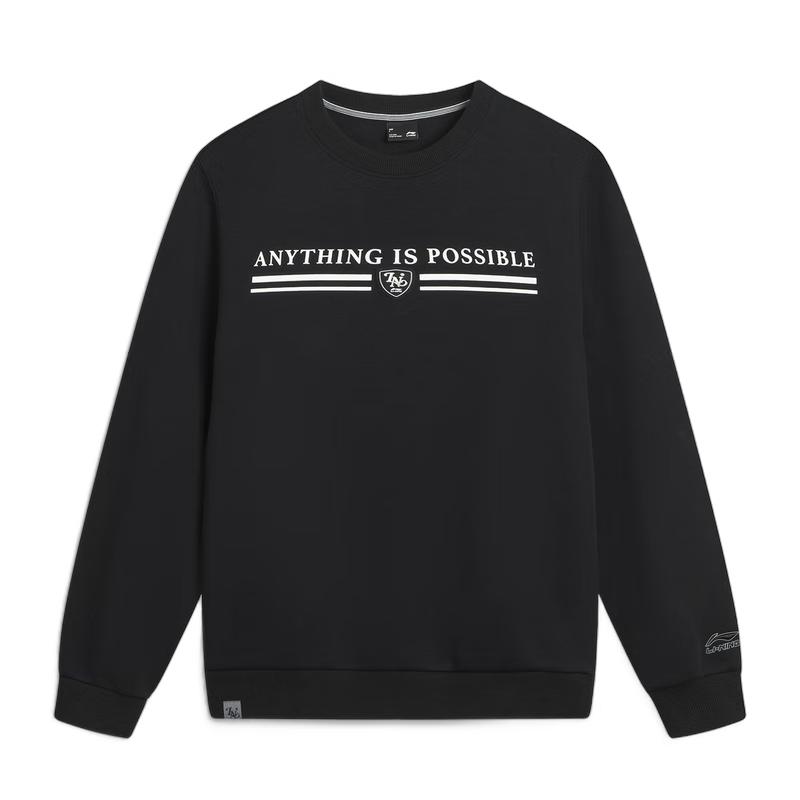 Li-Ning Мужская спортивная толстовка с круглым вырезом