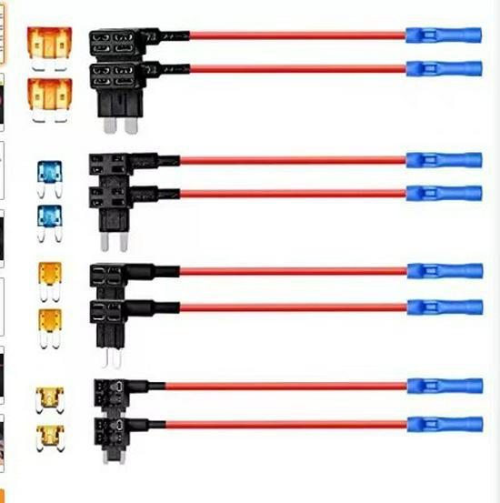 Набор из 10-ти предметов, популярный трансграничный автомобильный блок предохранителей: Средний, Маленький, Микро, Мини ATC/MINI