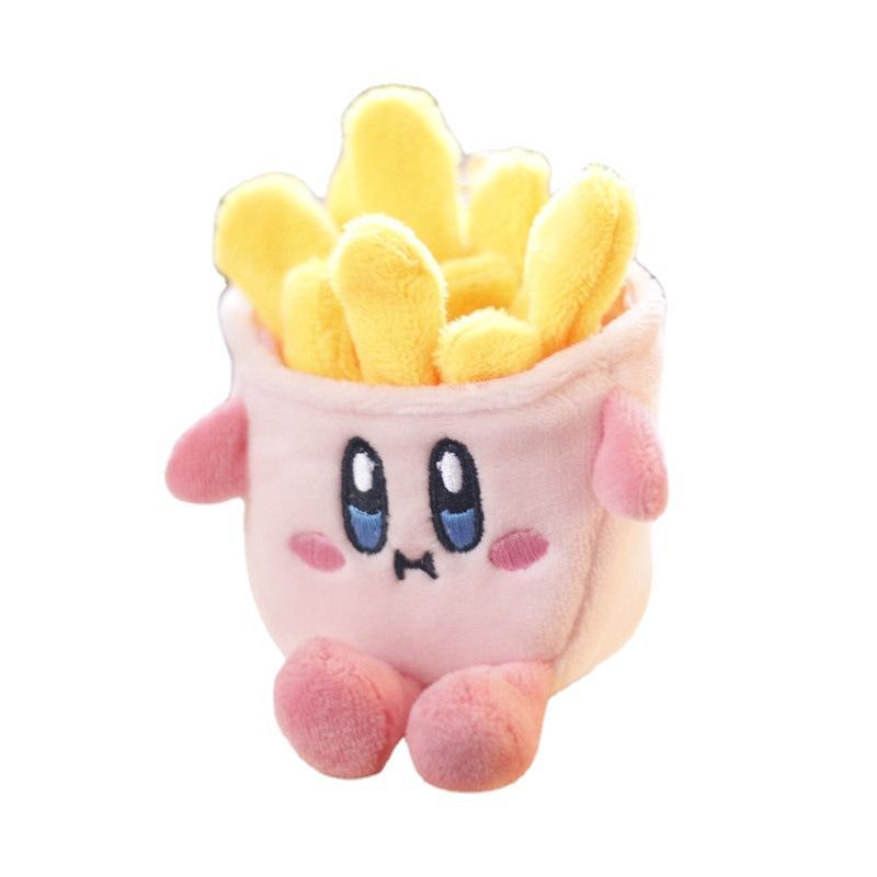 Cute Star: Kabi Pendant Plush Toy Doll Creative Cartoon Fries Bag Hanging Keychain