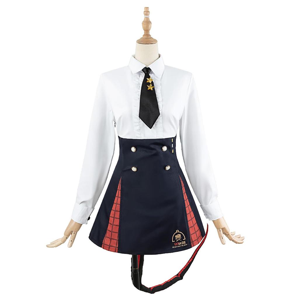 [Milky Time] Blue Archive Kurodate Haruna Cosplay Blue Archive Halloween Game Kurodate Haruna