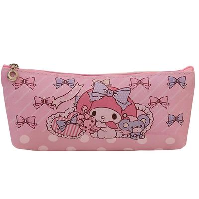 Милая Мелоди Карандаш Милый Sanrio Карандаш Большой Простой Пенал для Детей и Начальной Средней Старшей Стильный x 8 x Размер F Пенал, Пенал, Вместимость, Взрослых,