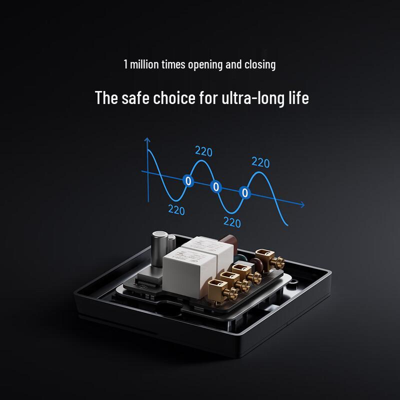 Умный одноклавишный настенный выключатель Xiaomi