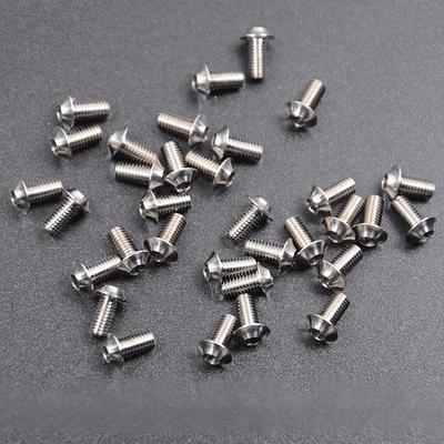 1 шт. M3 x 4 5 6 8 10 12 14 16 18 20 22 мм GR5 TC4 Титановый сплав UFO Коническая головка Винты Болты Шестигранная головка Для Модельных Самолетов Машин DIY