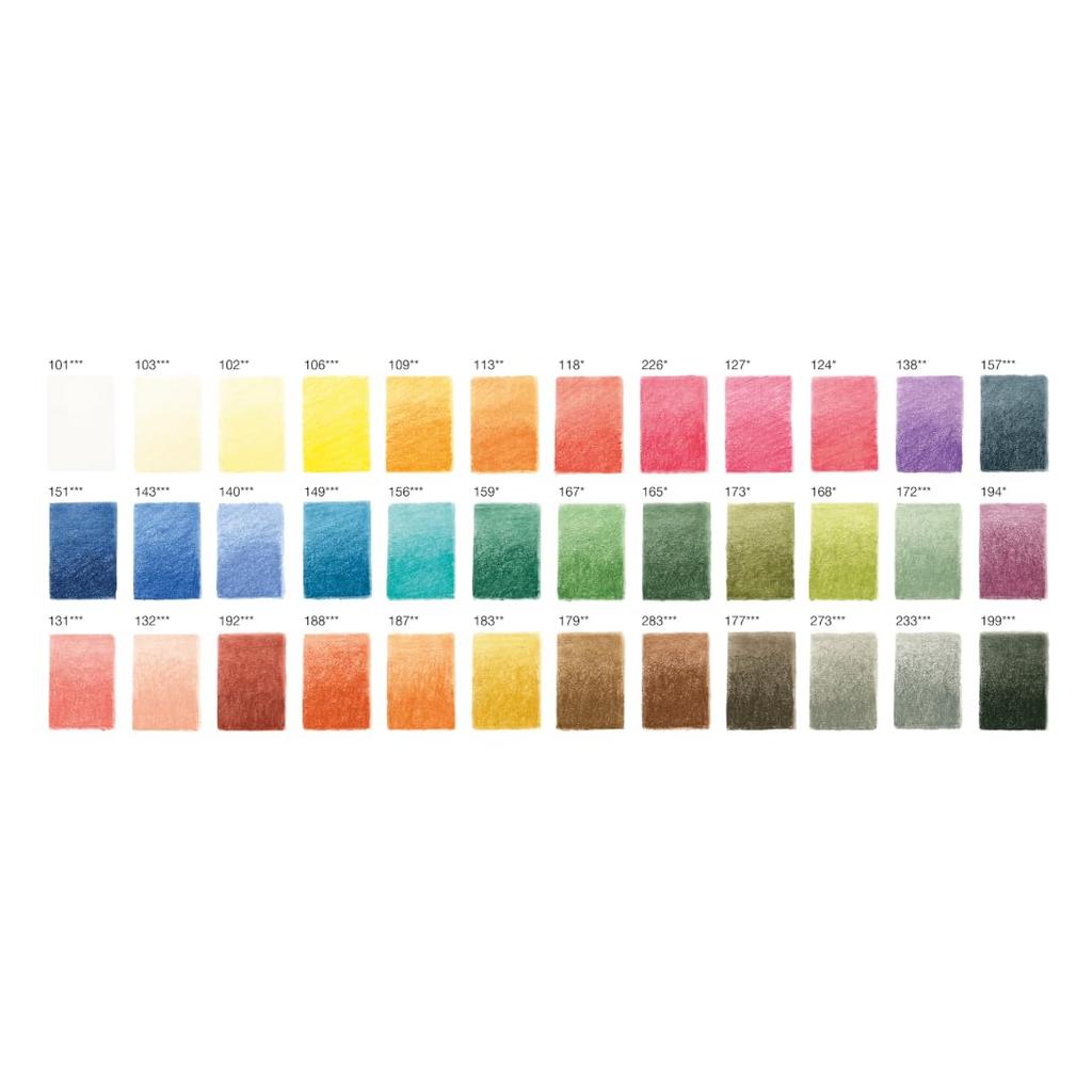 Faber-Castel FC112136 Pitt Pastel Pencils In A Met