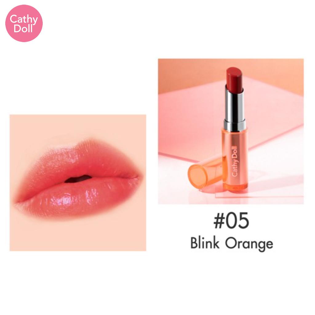 Cathy Doll Губная помада Wanna Shine, масло виноградных косточек, гиалурон, помада Lustruos, №01-№06, 3 г - Тайская косметика