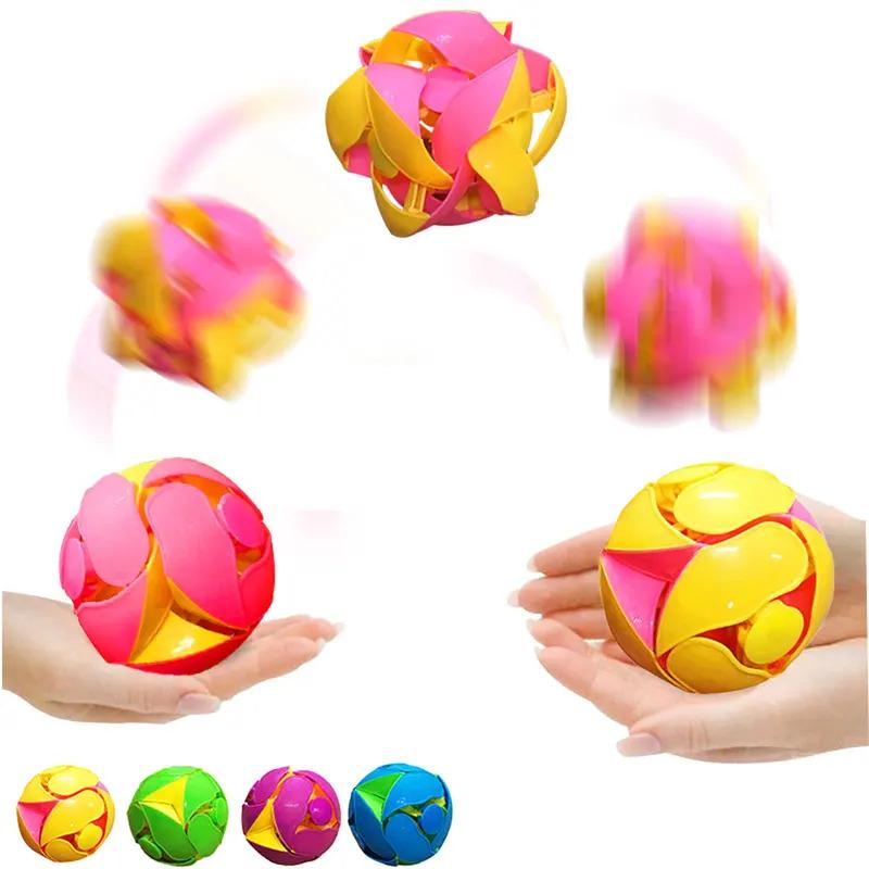 Magic Color Changing Sensory Ball, Hand-Throwing Stress Relief Toy with Dual-Effect Transformation, Fun Decompression Gift