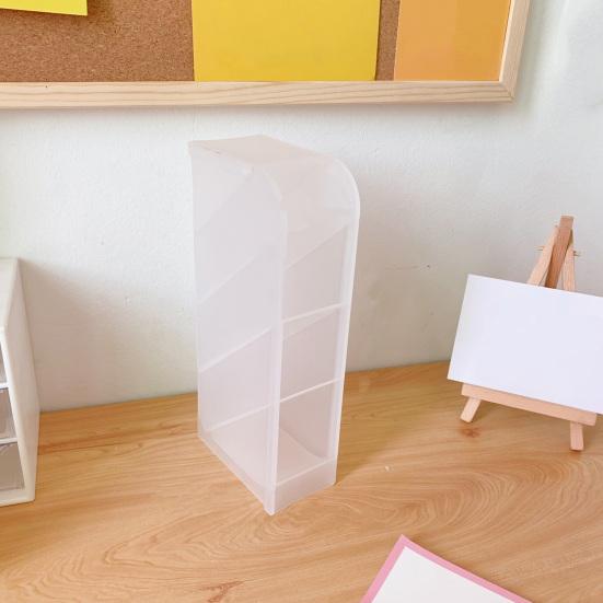 Держатель для ручек, 4 сетки, большая емкость, пластиковый многофункциональный органайзер для кистей для макияжа с губной помадой для ежедневного использования