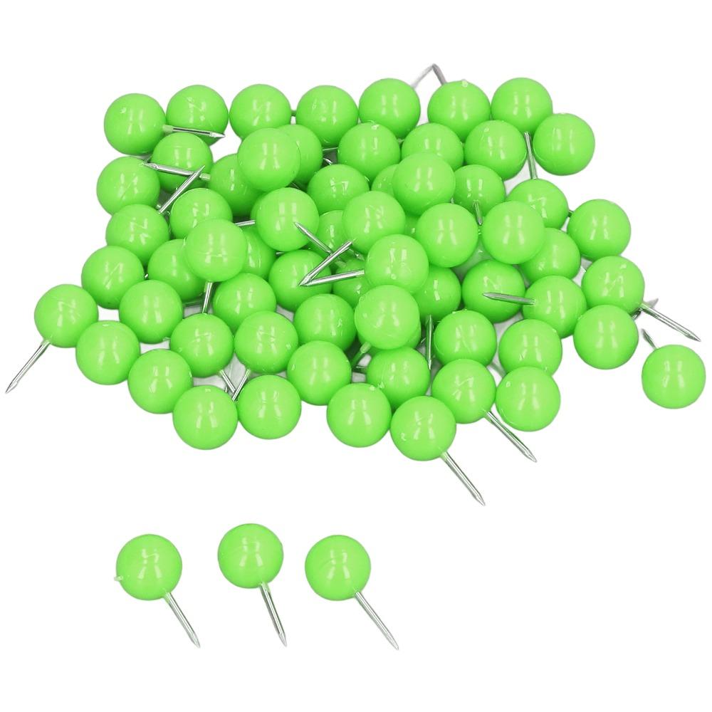 100Pcs Round head Push Pin 9.5*20mm Map Pin Boxed pin Decorative Tack  Art arrangement