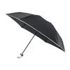 Mira Schon MOONBAT Folding Umbrella 55cm Jacquard 10912 Black (Gift) Women's