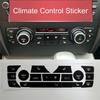 AC Control Button Repair Decal Sticker for 06-11 BMW 325i 328i 335i E90 E91 E92