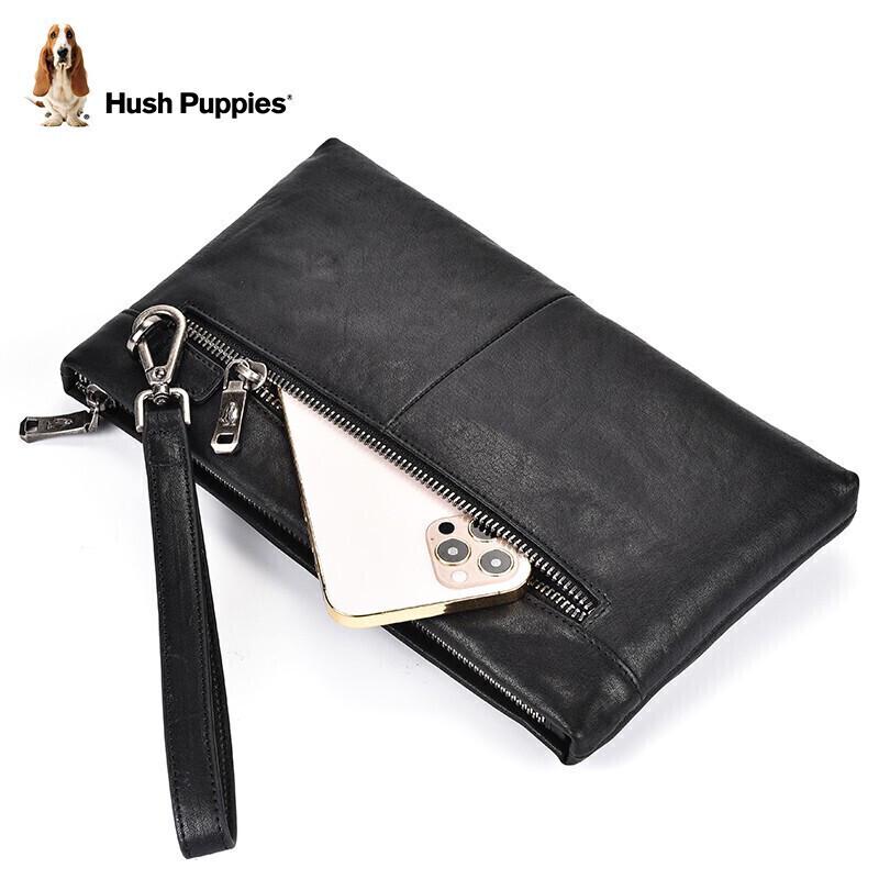 Мужская сумка-клатч Hush Puppies из натуральной кожи