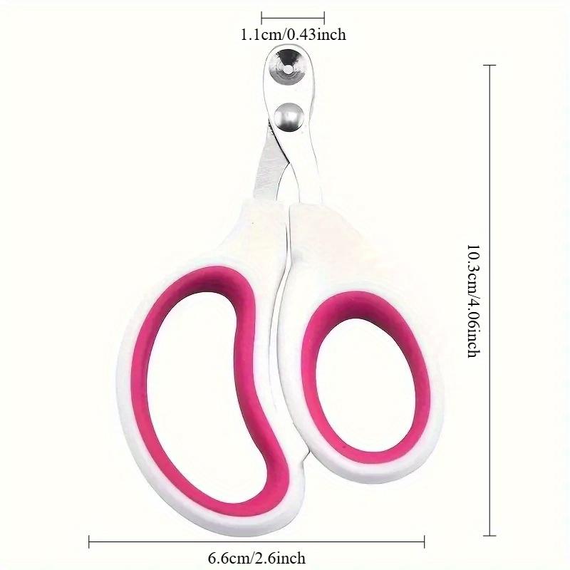 Ножницы для ногтей для домашних животных из нержавеющей стали, когтерез для собак и кошек, для мелких животных