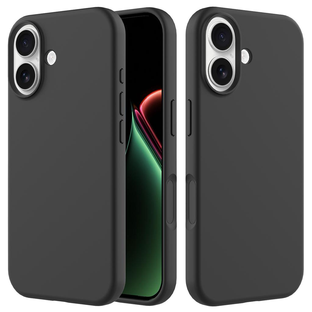 Противоударный чехол из жидкого силикона для IPhone 17 Air 16 15 14 13 12 Pro Max 16Pro Защитный бампер для камеры