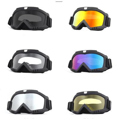 Мотоциклетные защитные механизмы Гибкий крестовый шлем Маска для лица Очки для мотокросса ATV Dirt Bike UTV Очки Шестерни Очки Лыжные очки