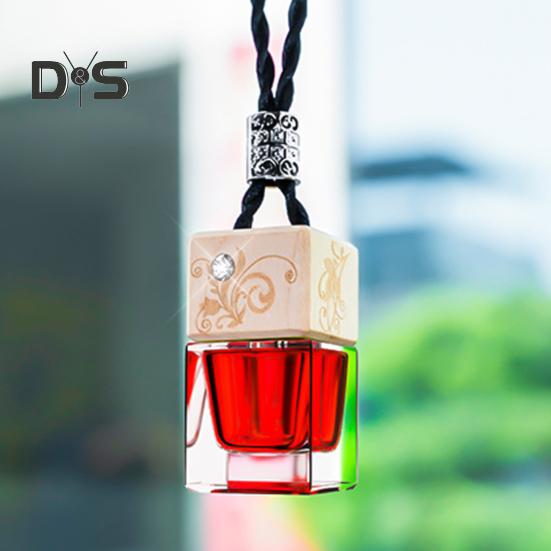 Автомобильный парфюмерный кулон, долговечный аромат, декоративное стекло, автомобильный парфюмерный декор для бодрящего вождения