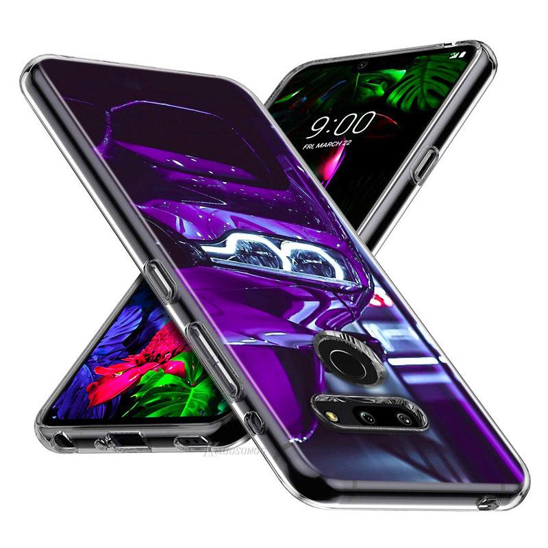 Cool Sports Car For LG V60 V50S V50 G8X G8S G8 G7 ThinQ 5G K61 K51S K41S K30 K20 Q60 Q9 Soft Phone Case
