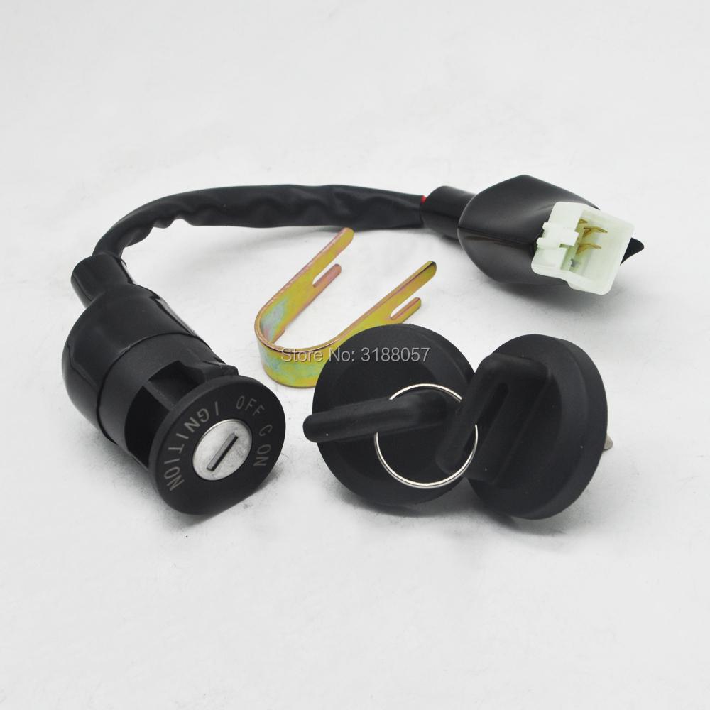 Ignition Key Switch Main Switch for Polaris Outlaw 50 90 110 Sportsman 90 110