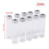10 Pack 5/10/20Ml Sealed Sample Vials Transparent Glass Vials With Self Healing Injection Port