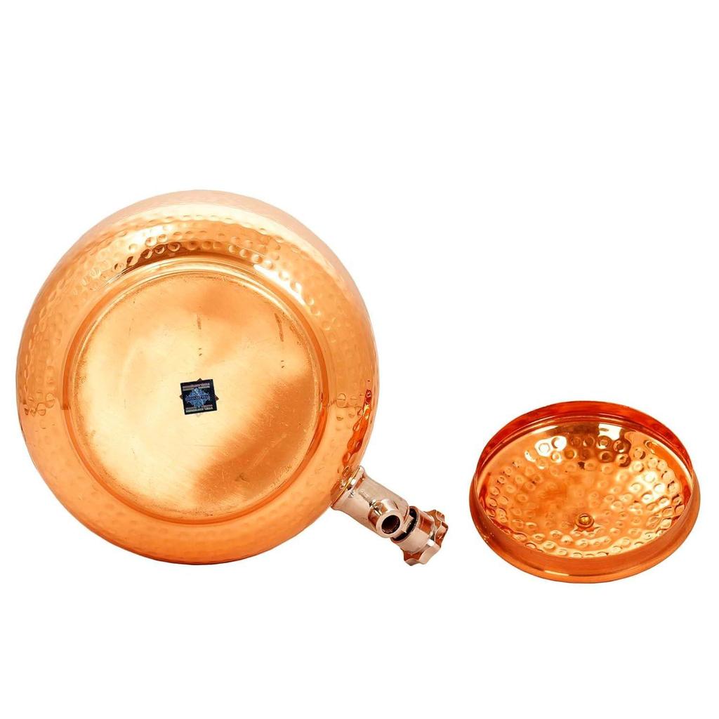 Медный контейнер для диспенсера для воды, хранилище и кухонная утварь, объем — 8 литров.