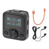 Цифровой диктофон с шумоподавлением, поворотом на 360 градусов, портативный Bluetooth MP3-рекордер с задней панелью