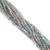 30-200Pcs Rondelle Austria Faceted Crystal Glass Beads Loose Spacer Beads for Jewelry Making