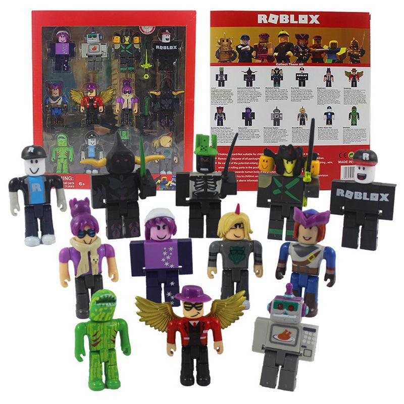12pcs New Roblox Game Character Accessory Mini Action Figure Dolls Kids Gift Toy