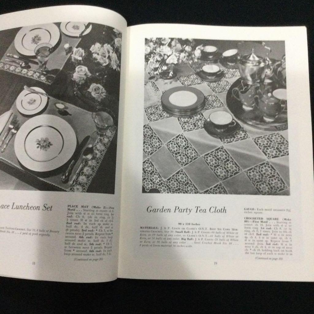 [Б/У] Цветочные Крючком Кружева Книга по Вязанию Цветочная Салфетка