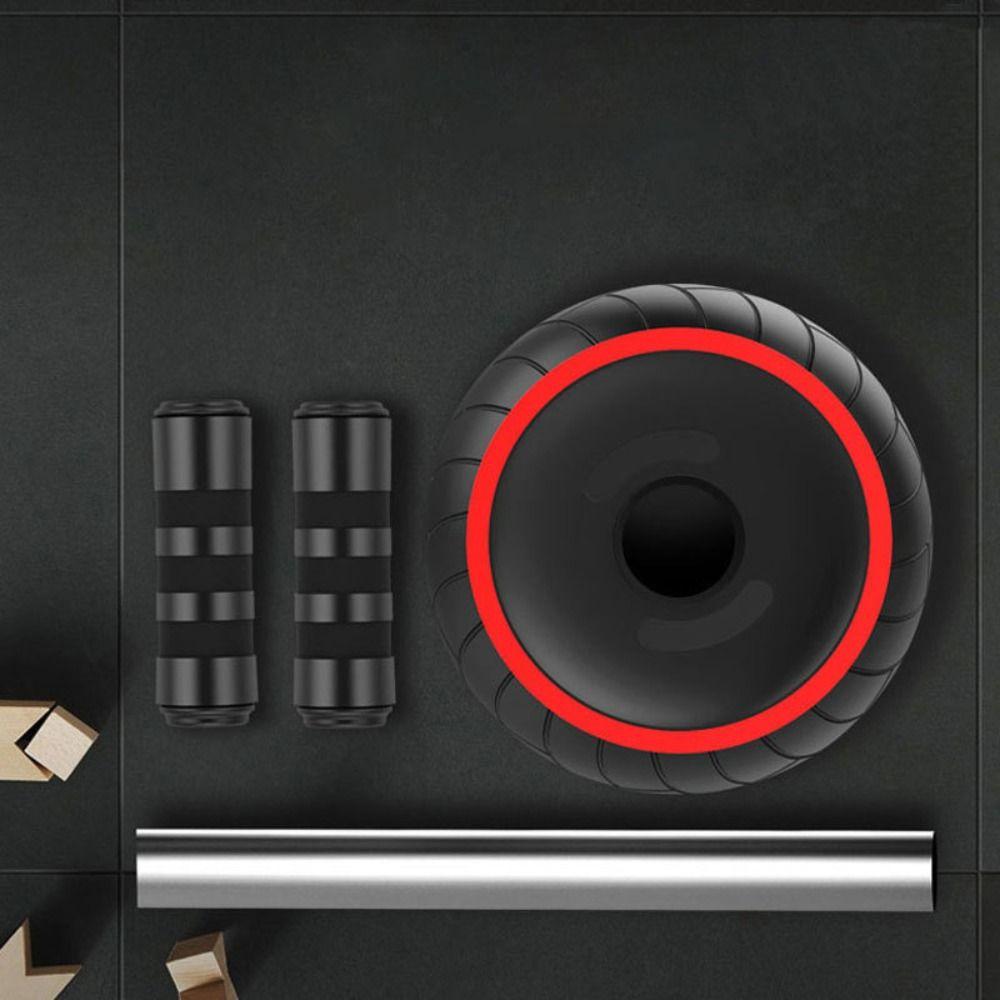 Ergonomic Grip Ab Roller Wheel Strong Load Bearing Abdominal Exercise Wheel Fitness Training