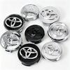 TRR24pcs 57mm 62mm Car Wheel Center Hub Cap For Toyota RAV4 Hilux Aygo Yaris Ractis Corolla Camry CHR Auris Tacoma Car Accessories