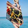 Firefighter's American Pride Beach Towel, Super Soft Microfiber, Gift for Her/Him, Birthday, for Pool, Beach, Travel, Home Decor Fan gifts