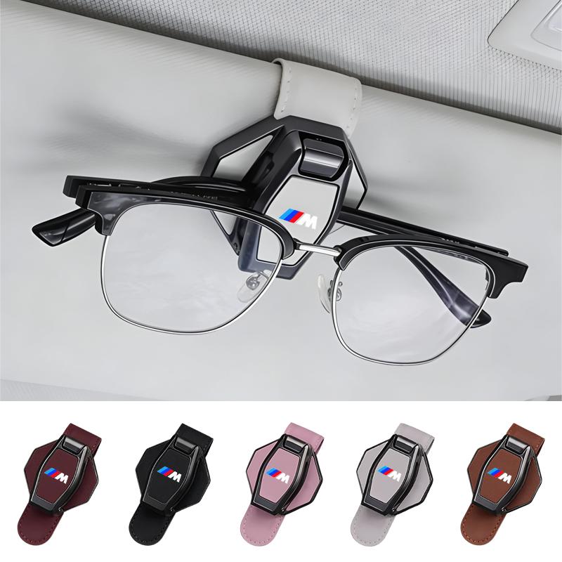 Car headrests, magnetic leather eyeglass holders, ticket holders, etc For Bmw M3 M4 M5 M6 F20 F30 G20 F31 F34 F10 G30 F11 X3 F25