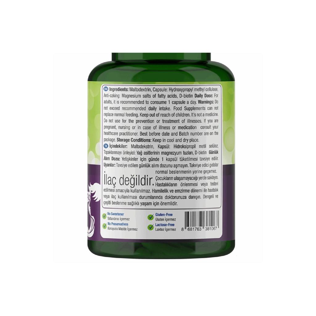 Биотин 5000 мкг 60 капсул