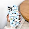 Прозрачный чехол для Samsung A04 A14 A23 M33 M53 Realme 10 9 C35 C55 VIVO X80 Infinix Hot 30 Note 11 Tecno Spark 8P Pro L-29 Cute Pochacco