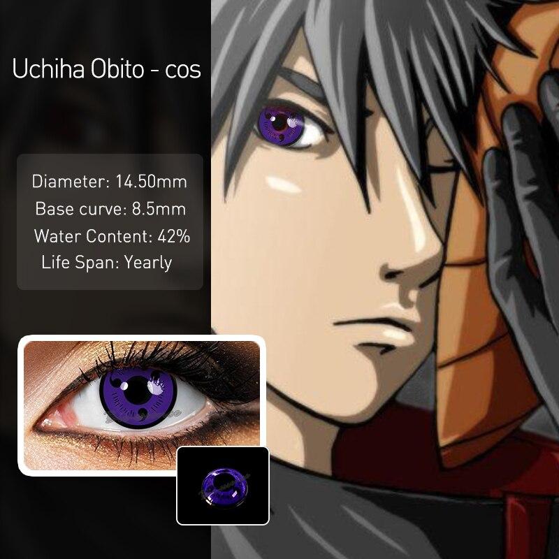 Разноцветные линзы для глаз