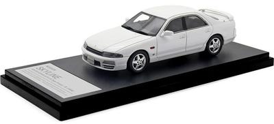 INTERALLIED Hi Story Scale Nissan Skyline Седан GTS25t Type M Spec II Готовый HS477WH 1/43 4-дверный (1996) Белый, Модель,