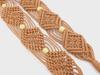 Bohemian Wax Rope Braided Floral Women's Belt Chain