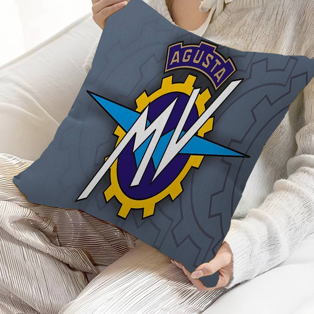 M-Mv A-Agusta Cushion Cover Decorative Pillow Sofa Home Decor Case Pillow Cases