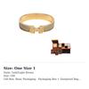 HERMES Clic H Enamel Bangles Women's 700001F 19