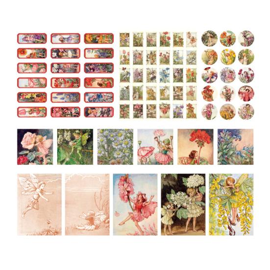 166 шт./компл. художественная наклейка мягкая на ощупь съемная DIY привлекательный журнал-планировщик декоративное украшение для багажа