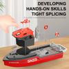 Rc Speedoat Rescue Boats Model 50M Long Range Wireless 2.4G Radio Control Boat Ship 8Km/h Electric Toys for Children Boys Kids
