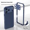 Хиты продаж Алюминиевая металлическая рамка Чехол для телефона для iPhone 17 Pro Max Мобильные аксессуары Защита объектива Оранжевый Ударопрочный