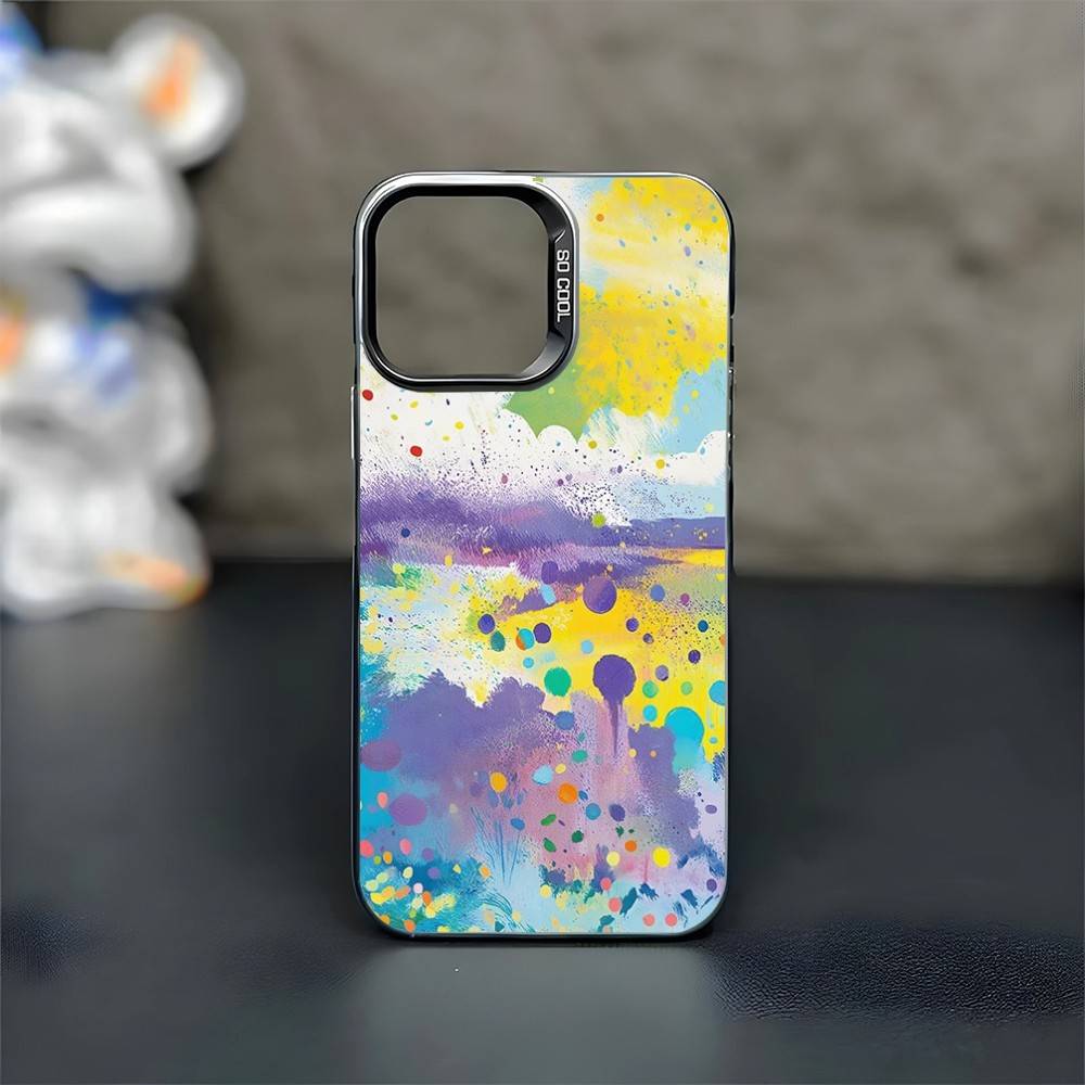 Чехол для телефона с рисунком для iPhone 17, 16, 15, 14, 13, 12, 11 Plus, Pro Max, Черный Матовый, Ударопрочный