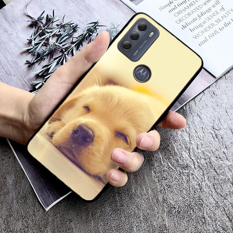Чехол для телефона с милым щенком и щенками для Motorola Moto G 5G G50 G60S G100 G Stylus G9 G8 G7 Power G Pure G8 Play G7 Plus G60