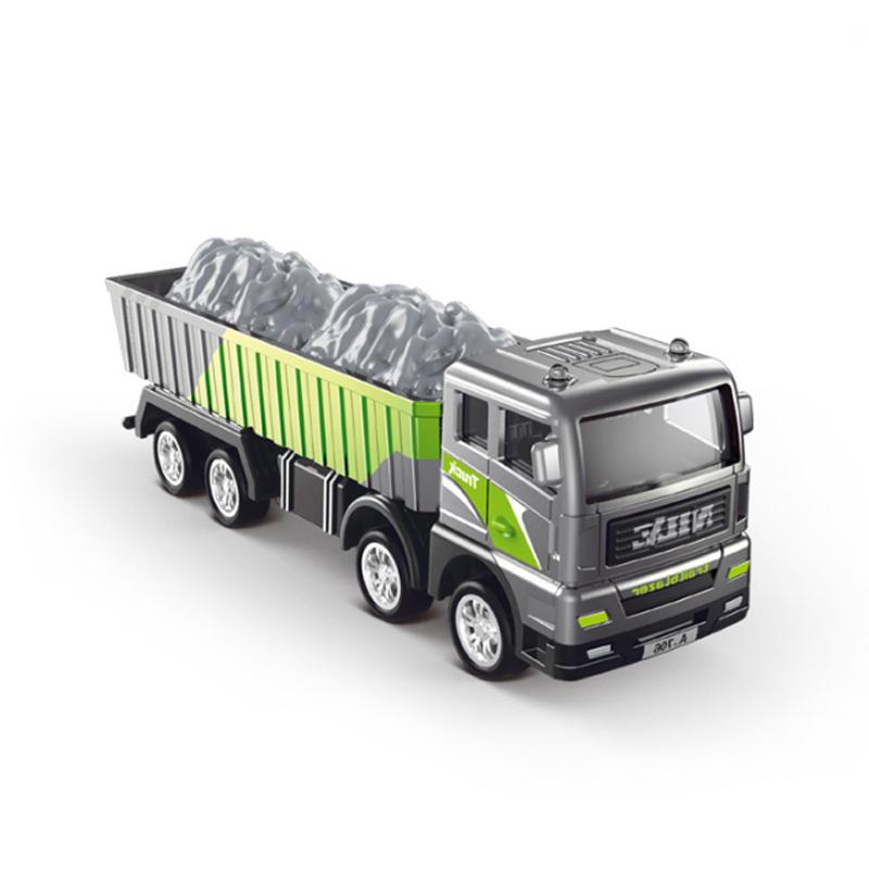 Инерционный сплав Инженерная машина Экскаватор Бетономешалка Автоцистерна Детские игрушки Мальчик Модель автомобиля Подарок на день рождения Рождество